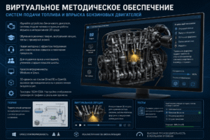 «Бензинді автомобиль қозғалтқышы» виртуалды әдістемелік қолдауы