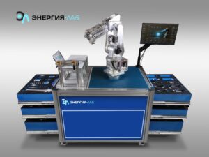 Өнеркәсіптік роботтарды бөлшектеуге арналған оқу стенді
