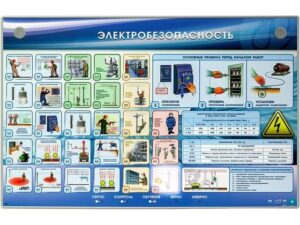 «Электр қауіпсіздігі» электрлендірілген планшеттік стенд